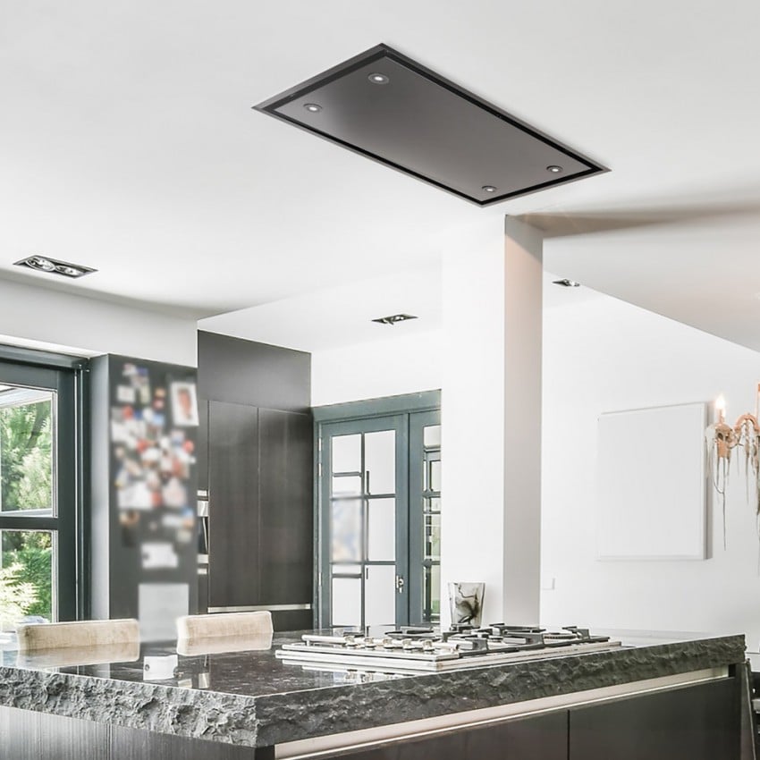 Ceiling mounted store kitchen extractor fan